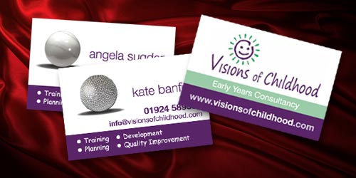 business cards & stationery design services